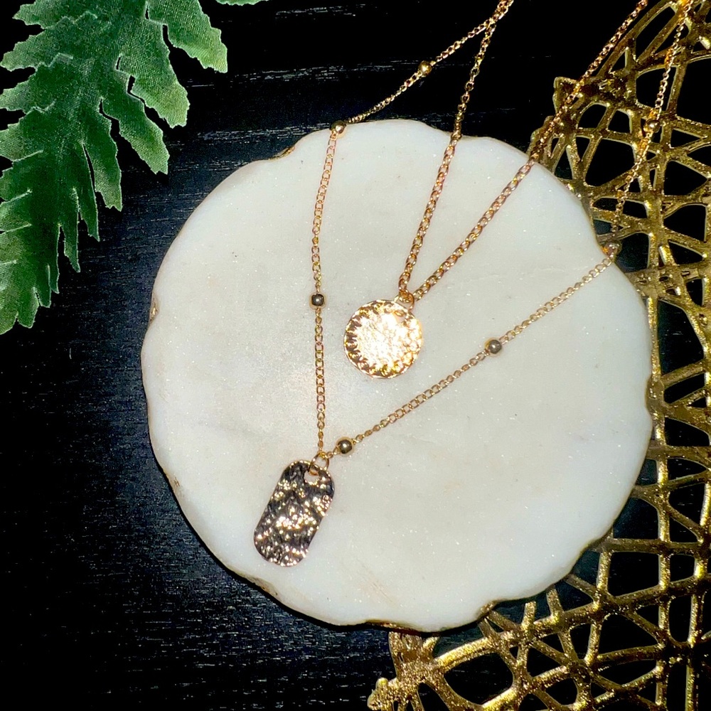 Stellar 3pack layering necklace🌙